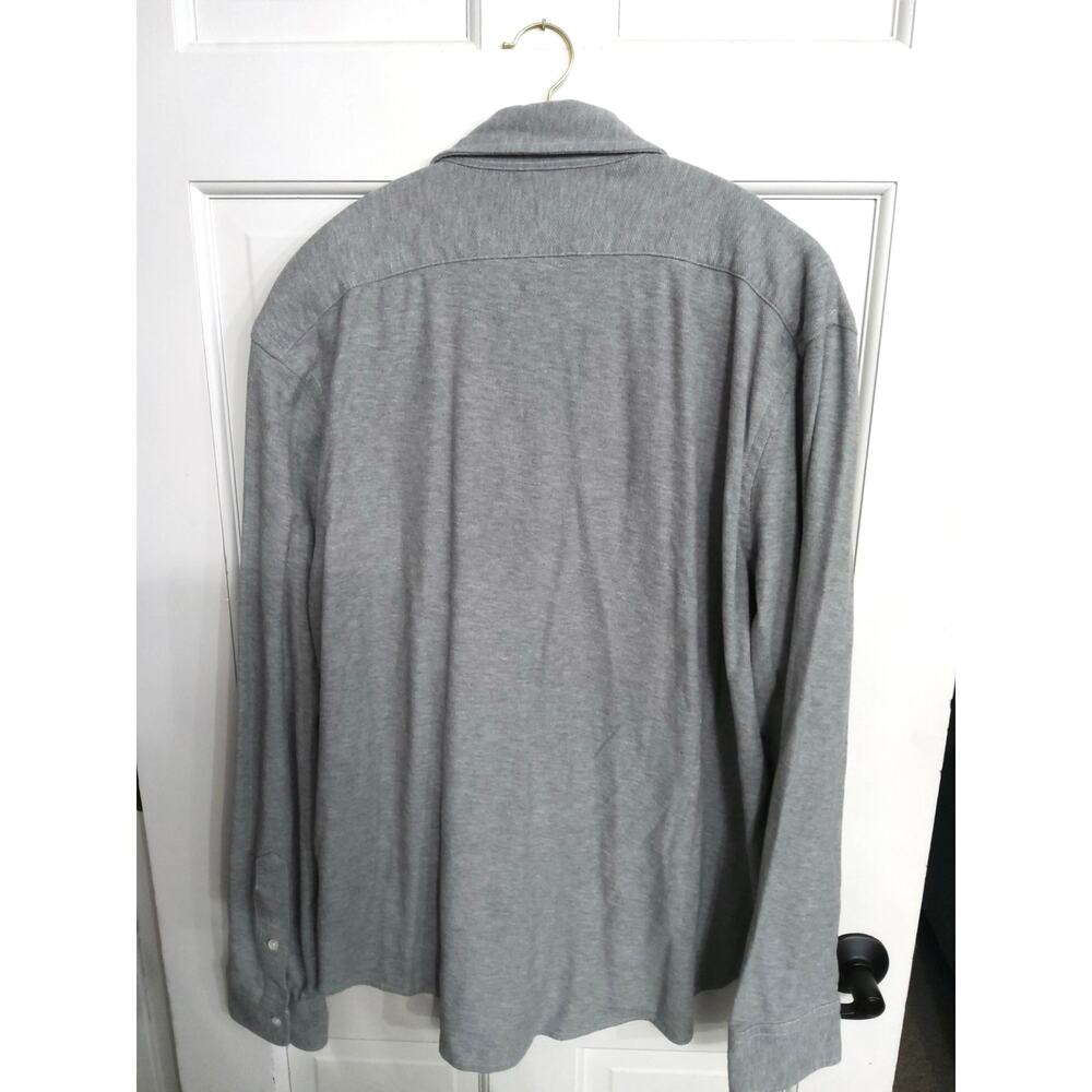 Polo Ralph Lauren men's XL gray shirt button down classic soft touch preppy - Picture 3 of 7